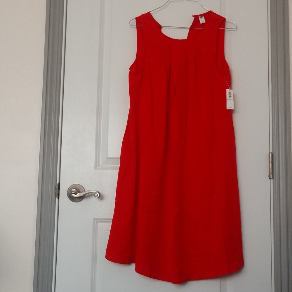 Old Navy red dress